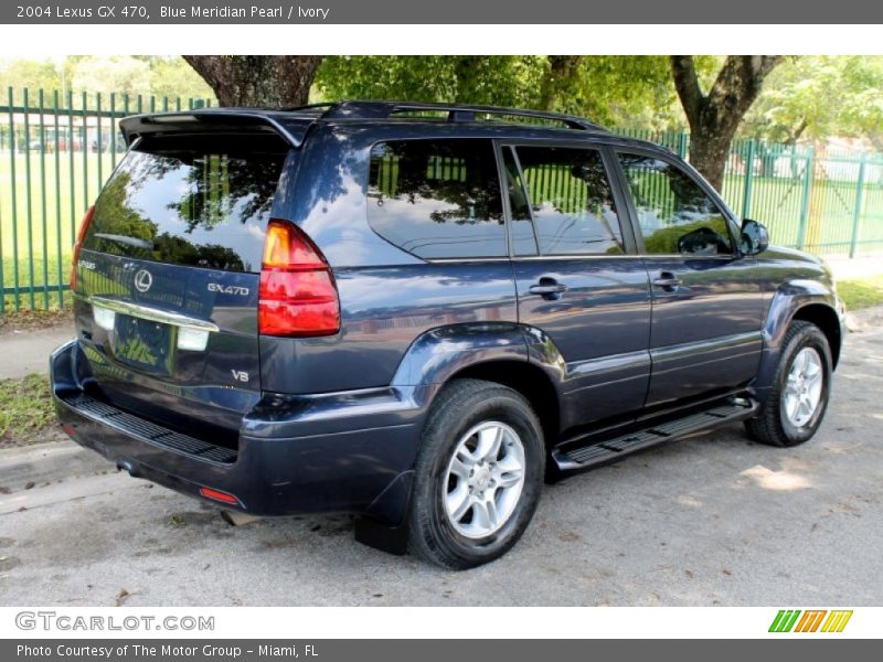 Blue Meridian Pearl / Ivory 2004 Lexus GX 470