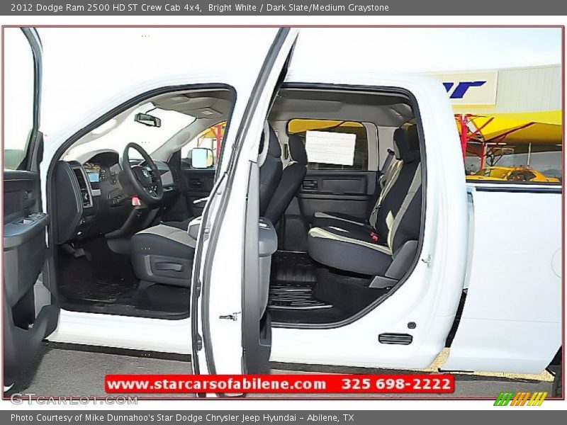 Bright White / Dark Slate/Medium Graystone 2012 Dodge Ram 2500 HD ST Crew Cab 4x4