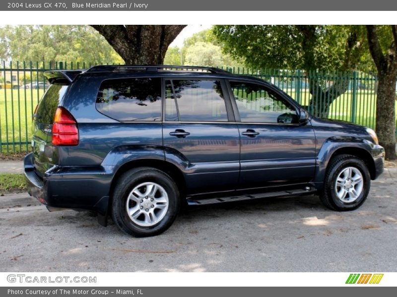 Blue Meridian Pearl / Ivory 2004 Lexus GX 470