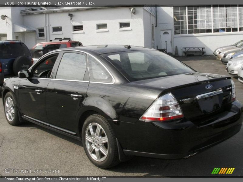 Black Clearcoat / Black 2008 Ford Taurus Limited