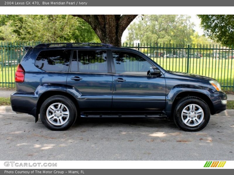 Blue Meridian Pearl / Ivory 2004 Lexus GX 470