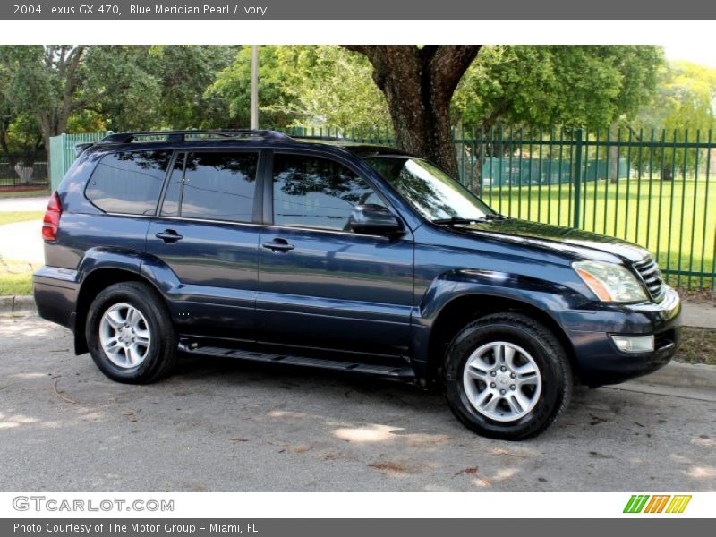Blue Meridian Pearl / Ivory 2004 Lexus GX 470