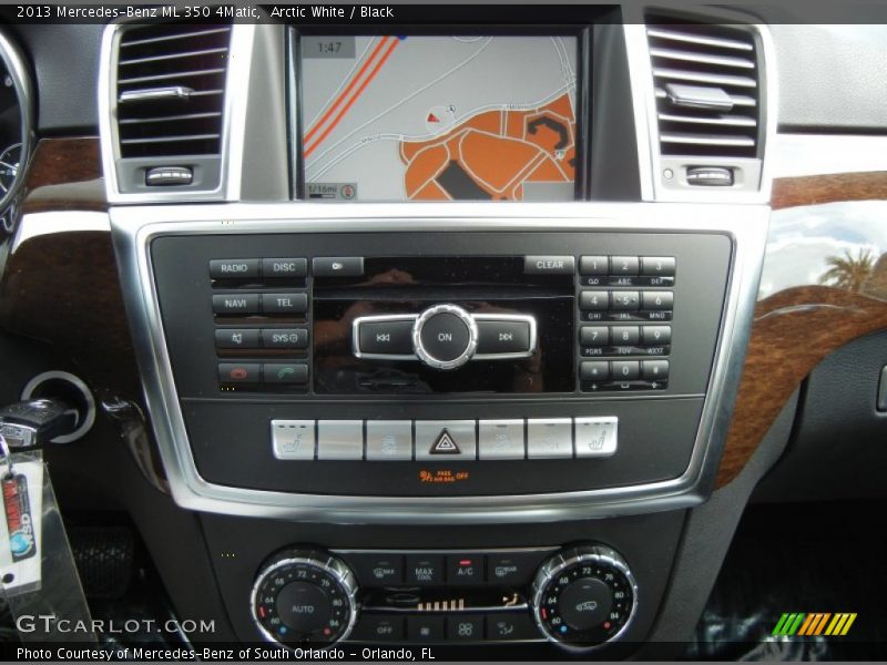 Arctic White / Black 2013 Mercedes-Benz ML 350 4Matic