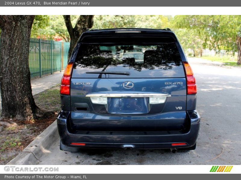 Blue Meridian Pearl / Ivory 2004 Lexus GX 470