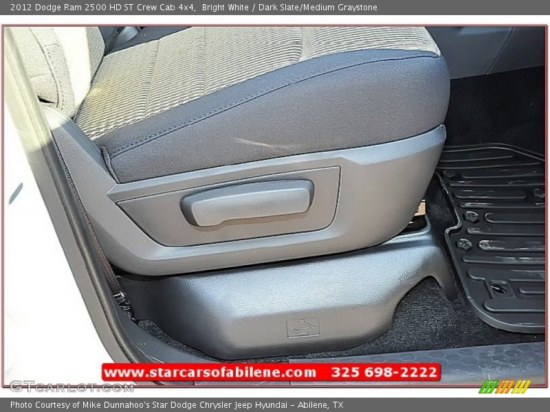 Bright White / Dark Slate/Medium Graystone 2012 Dodge Ram 2500 HD ST Crew Cab 4x4