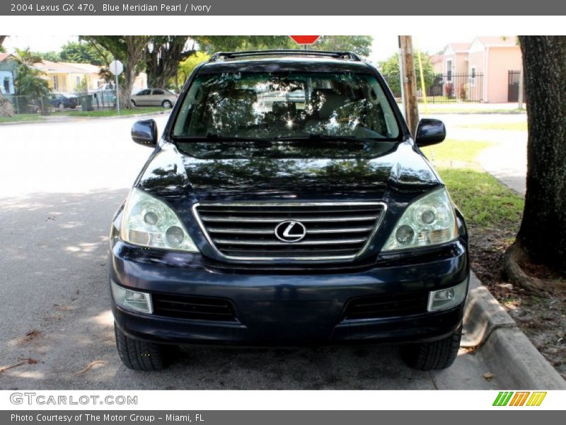 Blue Meridian Pearl / Ivory 2004 Lexus GX 470