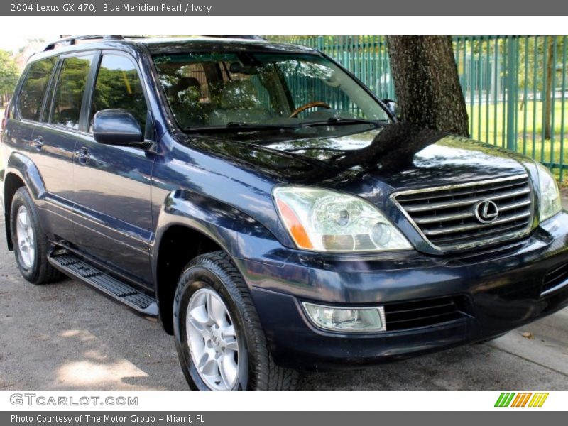 Blue Meridian Pearl / Ivory 2004 Lexus GX 470