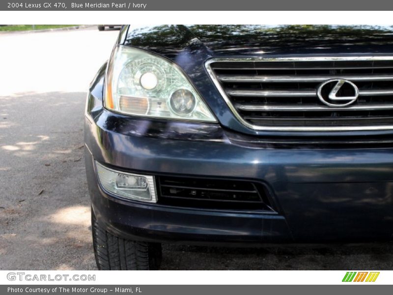 Blue Meridian Pearl / Ivory 2004 Lexus GX 470