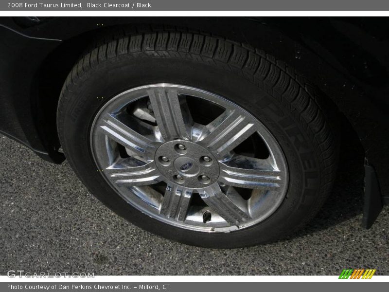 Black Clearcoat / Black 2008 Ford Taurus Limited