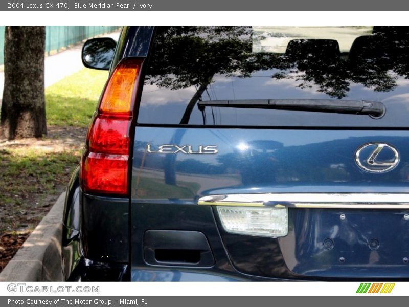 Blue Meridian Pearl / Ivory 2004 Lexus GX 470