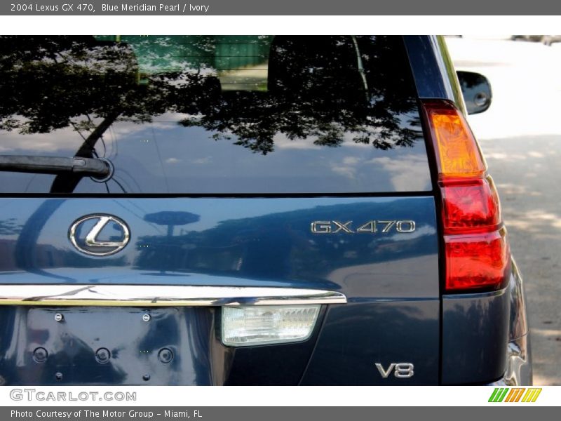 Blue Meridian Pearl / Ivory 2004 Lexus GX 470