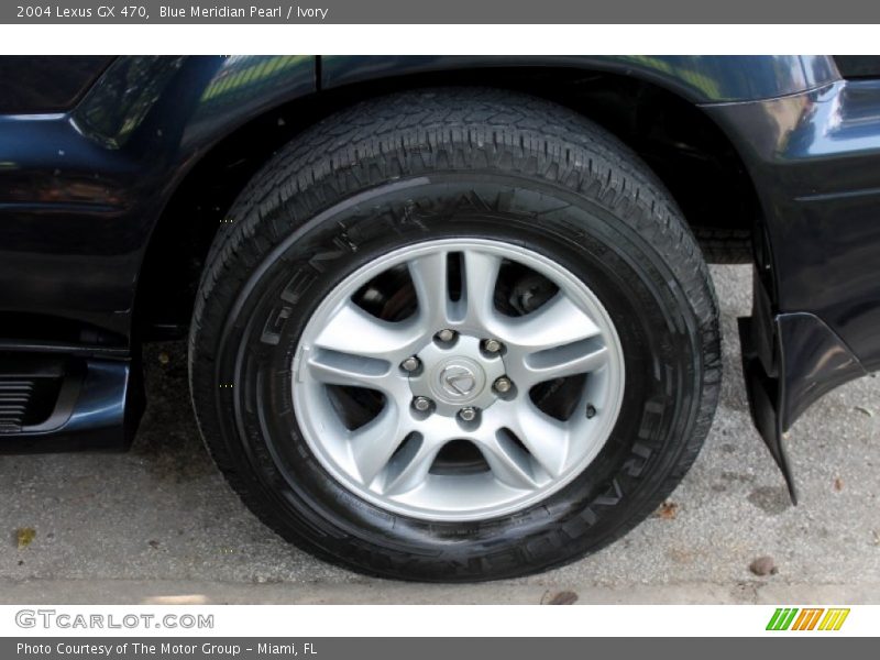 Blue Meridian Pearl / Ivory 2004 Lexus GX 470