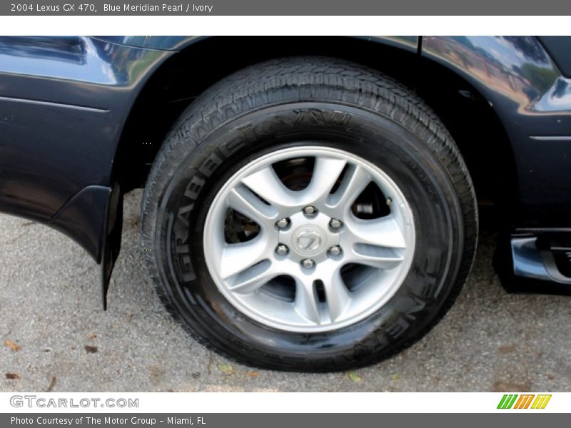 Blue Meridian Pearl / Ivory 2004 Lexus GX 470