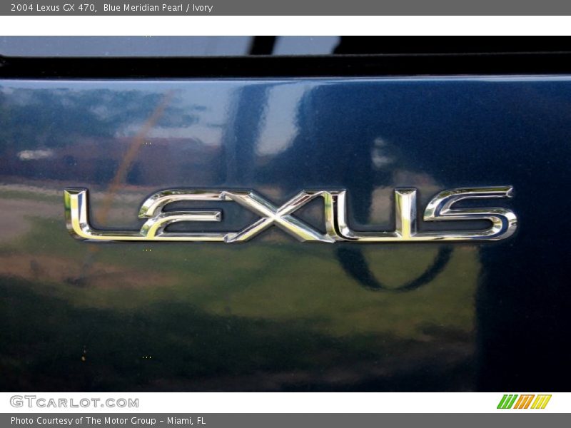 Blue Meridian Pearl / Ivory 2004 Lexus GX 470