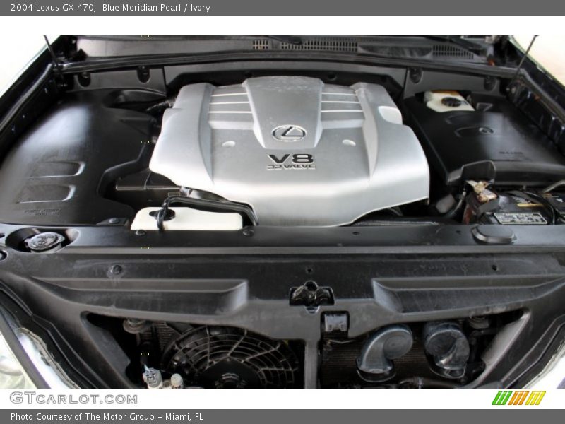 Blue Meridian Pearl / Ivory 2004 Lexus GX 470