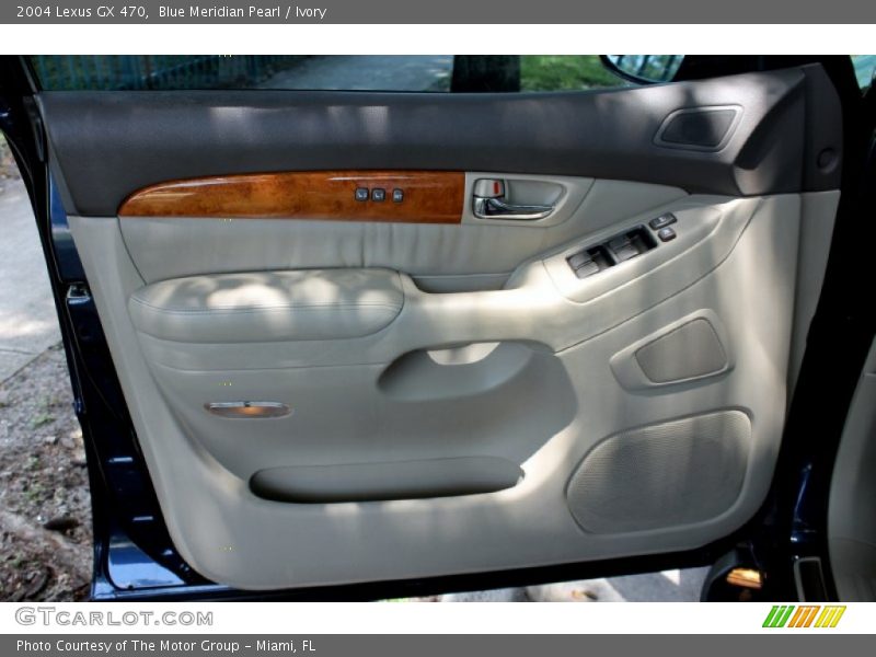 Blue Meridian Pearl / Ivory 2004 Lexus GX 470