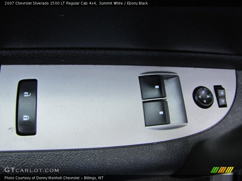 Summit White / Ebony Black 2007 Chevrolet Silverado 1500 LT Regular Cab 4x4