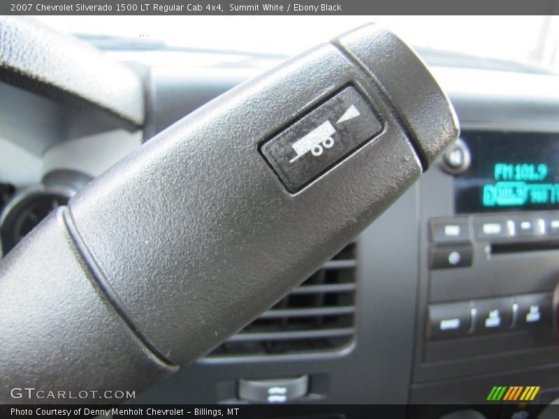 Summit White / Ebony Black 2007 Chevrolet Silverado 1500 LT Regular Cab 4x4
