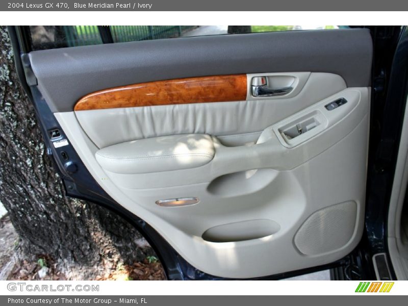 Blue Meridian Pearl / Ivory 2004 Lexus GX 470