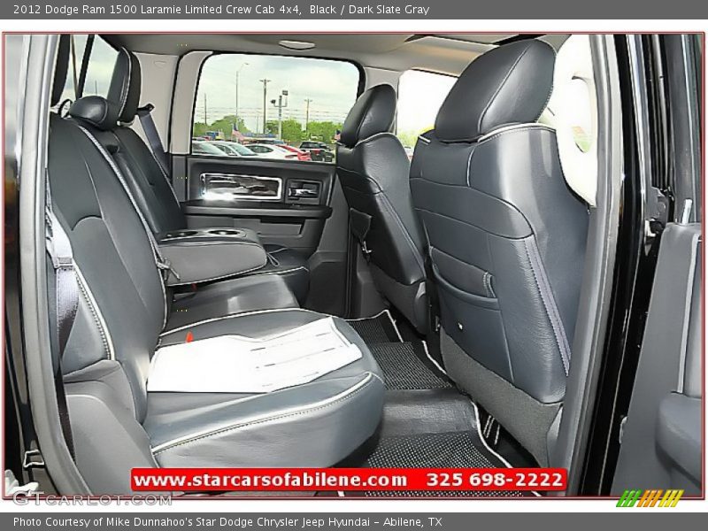 Black / Dark Slate Gray 2012 Dodge Ram 1500 Laramie Limited Crew Cab 4x4