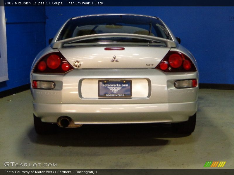 Titanium Pearl / Black 2002 Mitsubishi Eclipse GT Coupe