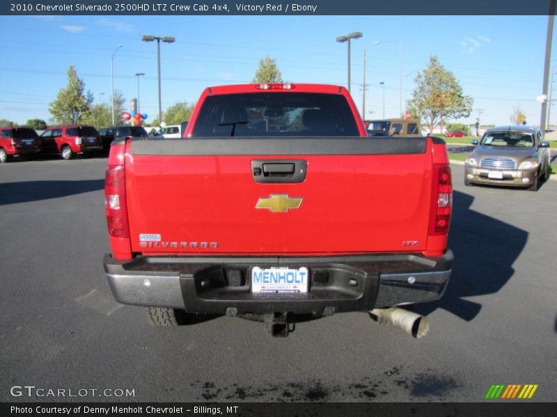 Victory Red / Ebony 2010 Chevrolet Silverado 2500HD LTZ Crew Cab 4x4