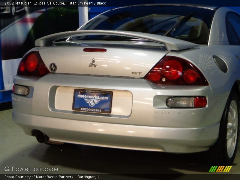 Titanium Pearl / Black 2002 Mitsubishi Eclipse GT Coupe