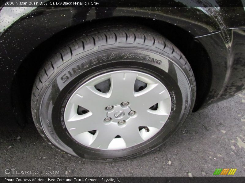 Galaxy Black Metallic / Gray 2006 Nissan Quest 3.5
