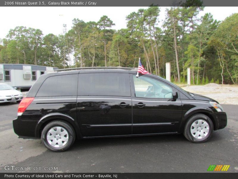 Galaxy Black Metallic / Gray 2006 Nissan Quest 3.5