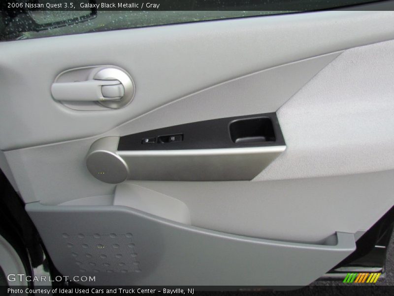 Galaxy Black Metallic / Gray 2006 Nissan Quest 3.5