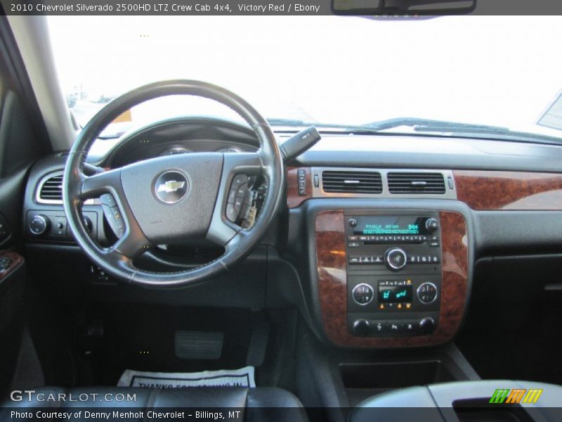 Victory Red / Ebony 2010 Chevrolet Silverado 2500HD LTZ Crew Cab 4x4