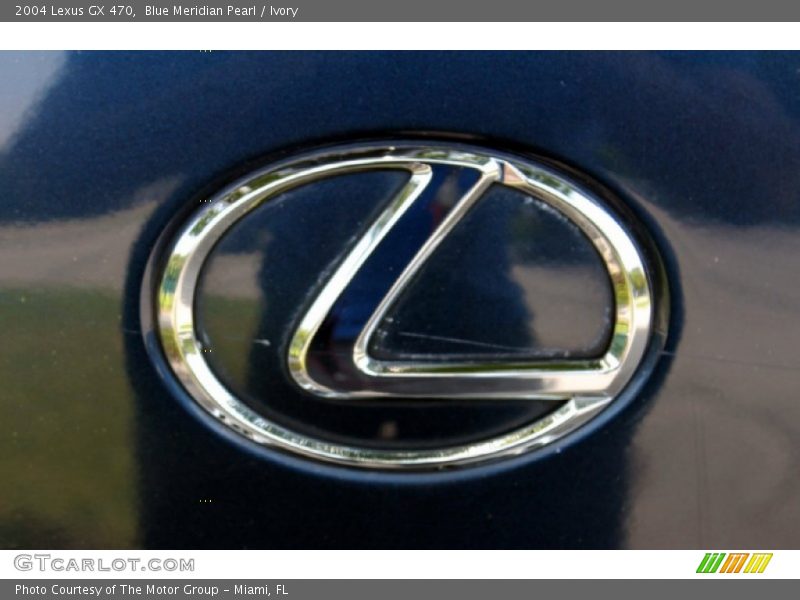 Blue Meridian Pearl / Ivory 2004 Lexus GX 470
