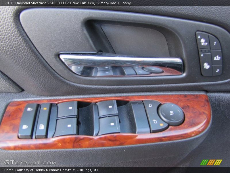 Victory Red / Ebony 2010 Chevrolet Silverado 2500HD LTZ Crew Cab 4x4