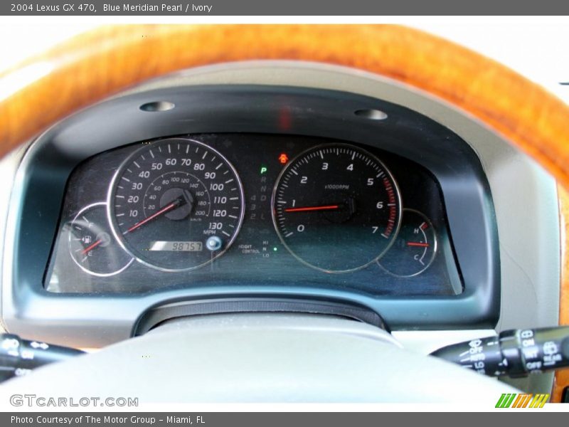 Blue Meridian Pearl / Ivory 2004 Lexus GX 470