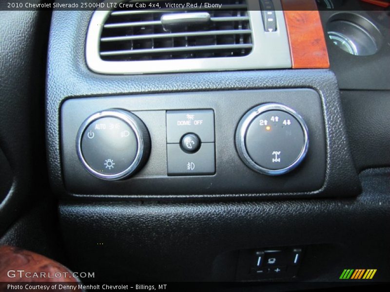 Victory Red / Ebony 2010 Chevrolet Silverado 2500HD LTZ Crew Cab 4x4