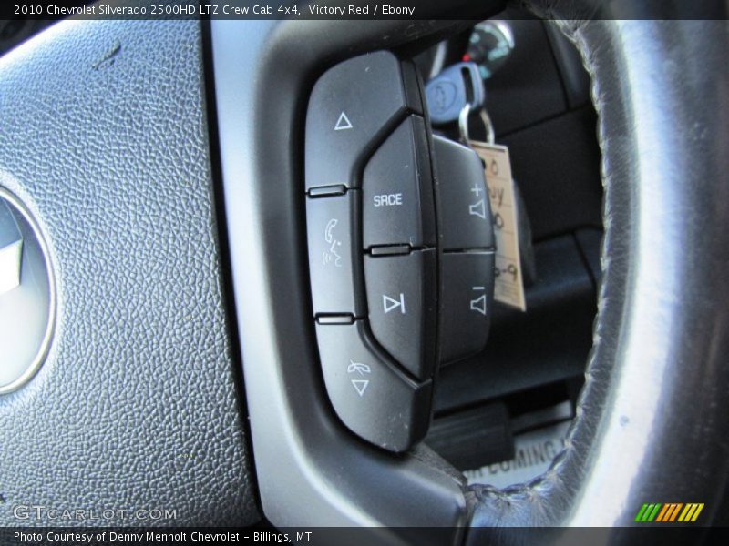 Victory Red / Ebony 2010 Chevrolet Silverado 2500HD LTZ Crew Cab 4x4