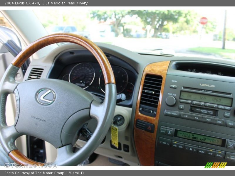 Blue Meridian Pearl / Ivory 2004 Lexus GX 470