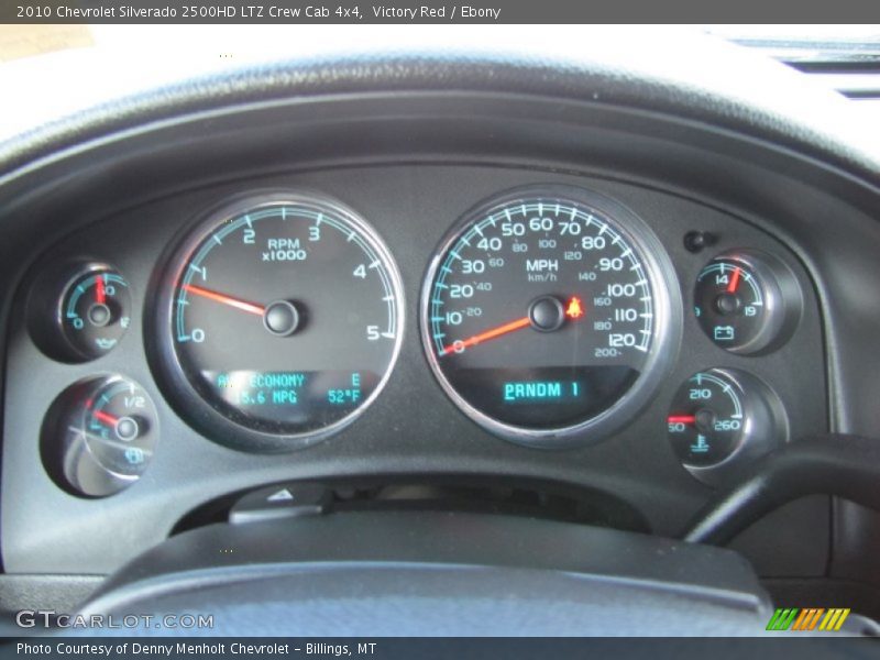 Victory Red / Ebony 2010 Chevrolet Silverado 2500HD LTZ Crew Cab 4x4