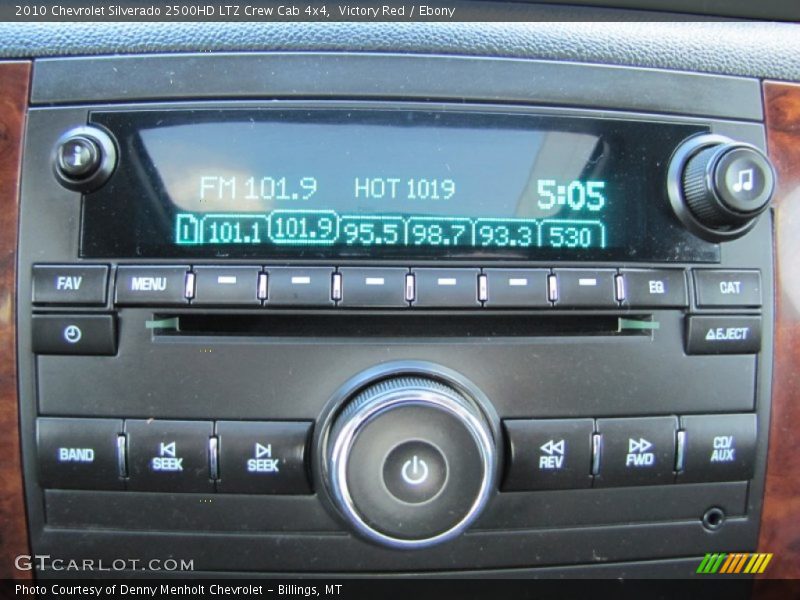 Victory Red / Ebony 2010 Chevrolet Silverado 2500HD LTZ Crew Cab 4x4