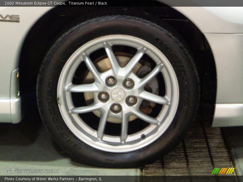 Titanium Pearl / Black 2002 Mitsubishi Eclipse GT Coupe