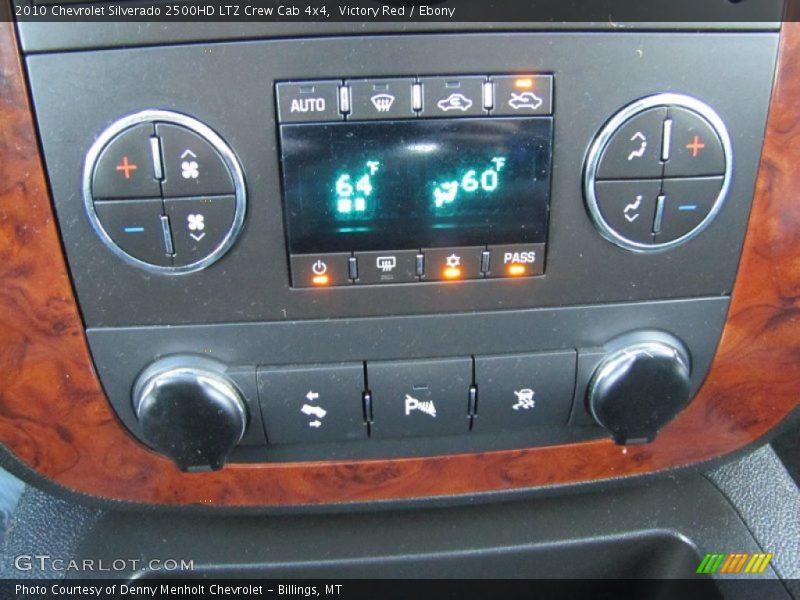 Victory Red / Ebony 2010 Chevrolet Silverado 2500HD LTZ Crew Cab 4x4