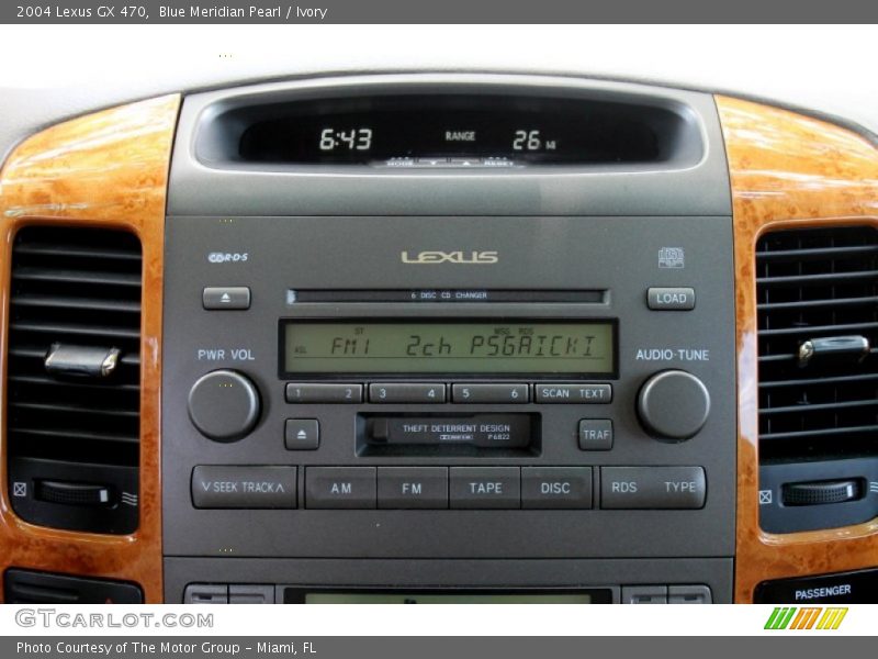 Blue Meridian Pearl / Ivory 2004 Lexus GX 470