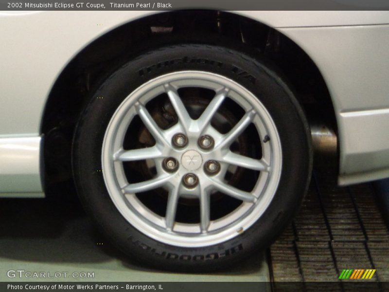 Titanium Pearl / Black 2002 Mitsubishi Eclipse GT Coupe
