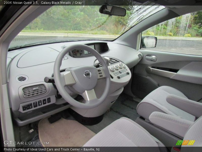 Galaxy Black Metallic / Gray 2006 Nissan Quest 3.5