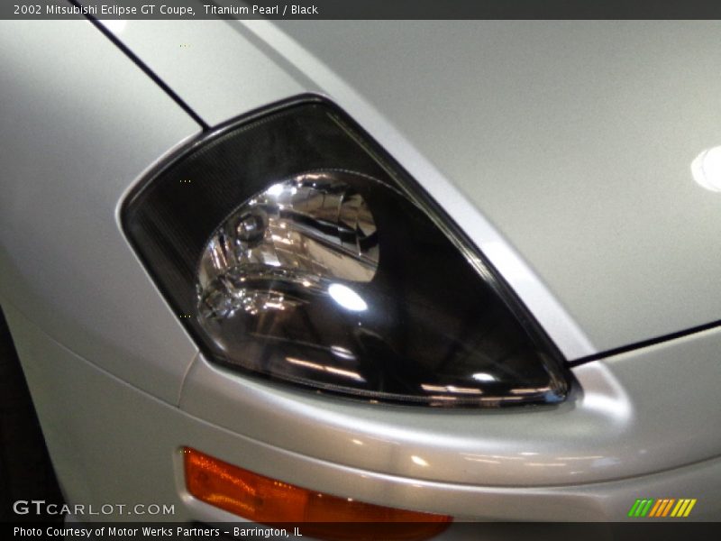 Titanium Pearl / Black 2002 Mitsubishi Eclipse GT Coupe