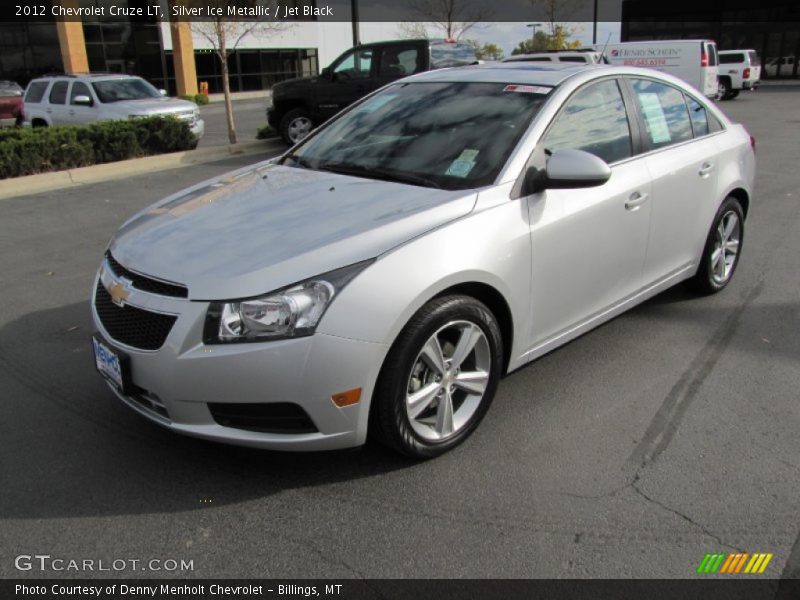 Silver Ice Metallic / Jet Black 2012 Chevrolet Cruze LT