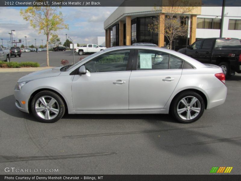 Silver Ice Metallic / Jet Black 2012 Chevrolet Cruze LT