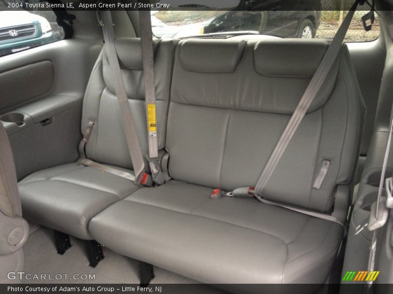 Aspen Green Pearl / Stone Gray 2004 Toyota Sienna LE