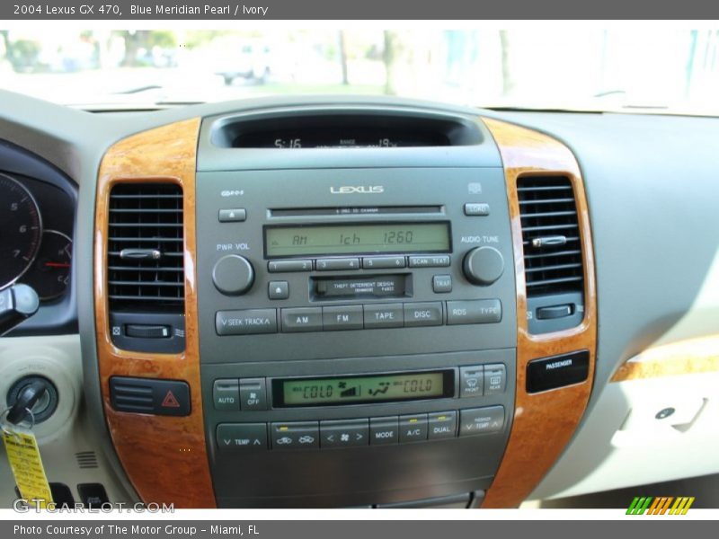 Blue Meridian Pearl / Ivory 2004 Lexus GX 470