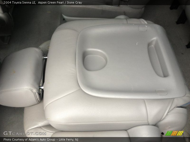 Aspen Green Pearl / Stone Gray 2004 Toyota Sienna LE